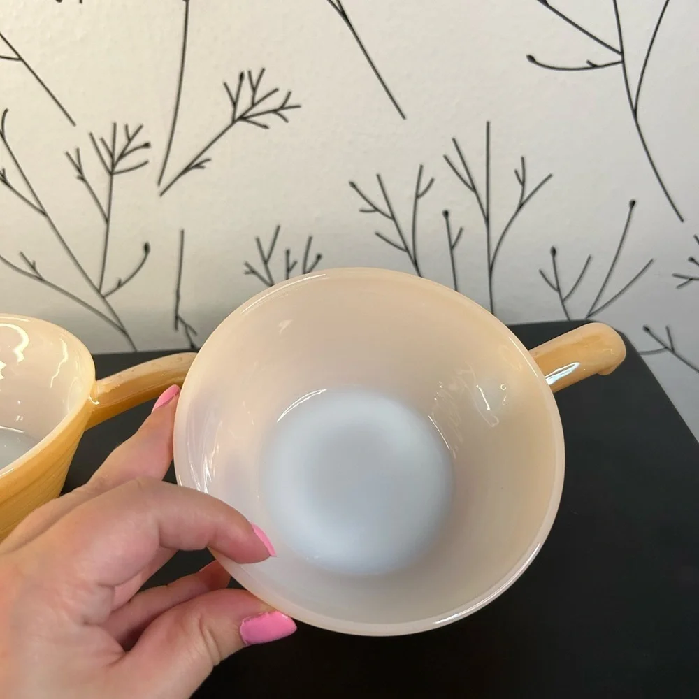 Vintage Fire King Soup Bowls